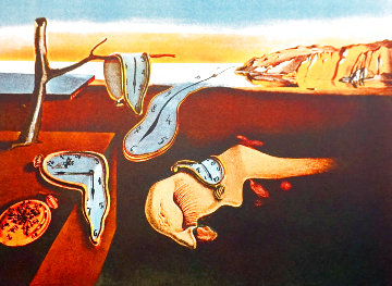 Changes in Great Masterpieces: Persistence De La Memoire 1974 Limited Edition Print - Salvador Dali Changes in Great Masterpieces: Persistence De La Memoire 1974 Limited Edition Print - Salvador Dali