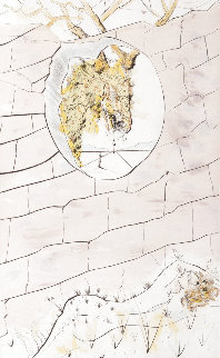 Song of Songs: My Beloved is Like a Roe, Or Young Heart 1971 (Parchment) Limited Edition Print - Salvador Dali Song of Songs: My Beloved is Like a Roe, Or Young Heart 1971 (Parchment) Limited Edition Print - Salvador Dali