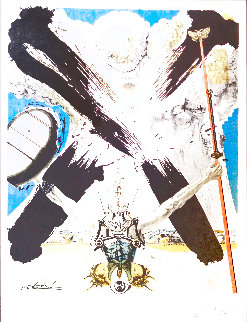 Don Quichotte - The Atomic Era 1957 Limited Edition Print - Salvador Dali Don Quichotte - The Atomic Era 1957 Limited Edition Print - Salvador Dali