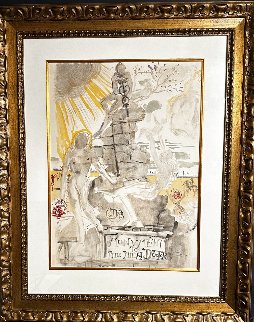 Monument to the Ideal Doctor 1973 Limited Edition Print - Salvador Dali Monument to the Ideal Doctor 1973 Limited Edition Print - Salvador Dali