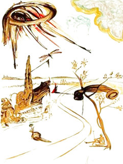 Fantastic Voyage 1965 (Early) Limited Edition Print - Salvador Dali Fantastic Voyage 1965 (Early) Limited Edition Print - Salvador Dali