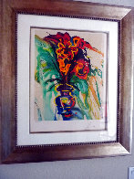 Fleurs Surrealistes  Gala's Bouquet And Vanishing Face, Suite of 2 1980 Limited Edition Print by Salvador Dali - 3