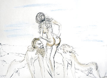Circe 1969 (Early) Limited Edition Print - Salvador Dali Circe 1969 (Early) Limited Edition Print - Salvador Dali