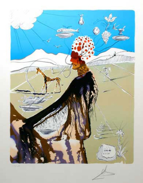 Earth Goddess (The Chef) 1980 Limited Edition Print by Salvador Dali