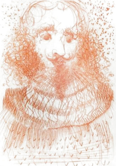 Much Ado About Shakespeare: Shakespeare  1968 by Salvador Dali