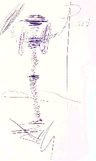 Diary of a Genius 1962 HS Drawing Drawing - Salvador Dali