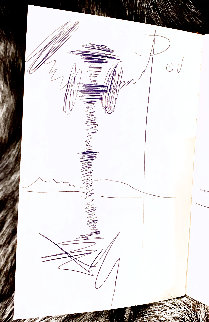 Diary of a Genius Drawing - Salvador Dali Diary of a Genius Drawing - Salvador Dali