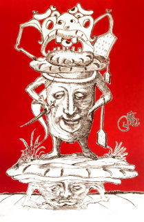 Les Songes Drolatiques De Pantagruel 1973 Limited Edition Print - Salvador Dali Les Songes Drolatiques De Pantagruel 1973 Limited Edition Print - Salvador Dali