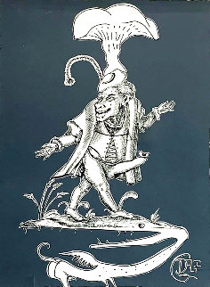 Les Songes Drolatiques de Pantagruel (Grey) 1974 Limited Edition Print - Salvador Dali Les Songes Drolatiques de Pantagruel (Grey) 1974 Limited Edition Print - Salvador Dali