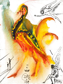 Le Grand Pavon (The Great Peacock) 1979 Limited Edition Print - Salvador Dali Le Grand Pavon (The Great Peacock) 1979 Limited Edition Print - Salvador Dali