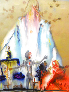 Marquis de Sade: Tancred's Choice 1969 Limited Edition Print - Salvador Dali Marquis de Sade: Tancred's Choice 1969 Limited Edition Print - Salvador Dali