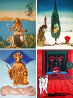 Visions Surrealiste Suite of 4 Prints  1976 Limited Edition Print by Salvador Dali - 1