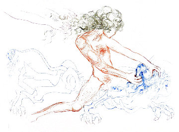 Famous Loves: Samson And Delilah 1972 Limited Edition Print - Salvador Dali Famous Loves: Samson And Delilah 1972 Limited Edition Print - Salvador Dali
