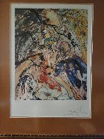 Les Amoureux - Framed Suite of 3 1979 Limited Edition Print by Salvador Dali - 1