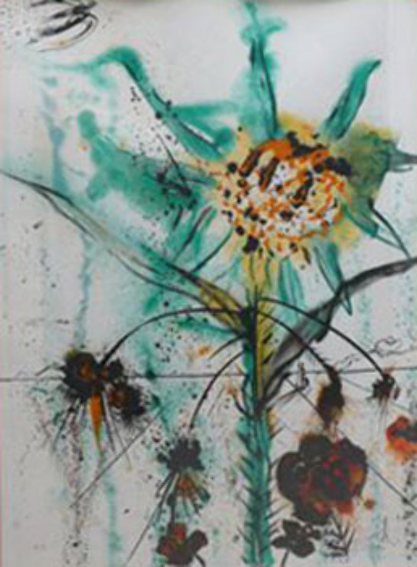 Sun Goddess Flower EA 1972 Limited Edition Print by Salvador Dali