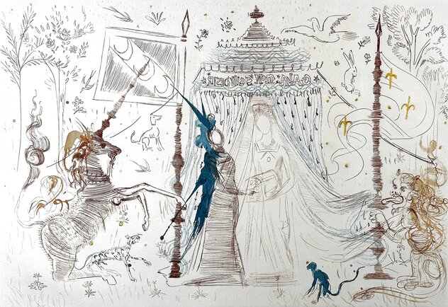 Gala, Mon Seul Desir 1965 (Early) by Salvador Dali