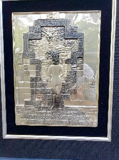 Lincoln in Dalivision Sterling Silver Wall Sculpture 1976 15 in Sculpture - Salvador Dali Lincoln in Dalivision Sterling Silver Wall Sculpture 1976 15 in Sculpture - Salvador Dali