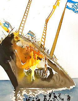 Aliyah: On the Shores of Freedom 1968 Limited Edition Print - Salvador Dali Aliyah: On the Shores of Freedom 1968 Limited Edition Print - Salvador Dali