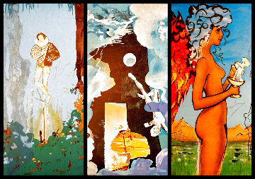 Trilogy of Love Suite EA 1976 Limited Edition Print - Salvador Dali Trilogy of Love Suite EA 1976 Limited Edition Print - Salvador Dali