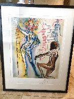 Fashion Designer: Ballet of Flowers / Coutuier Limited Edition Print by Salvador Dali - 1