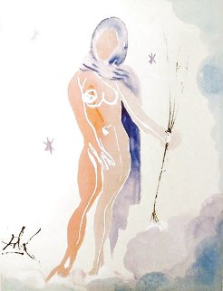 Zodiac: Virgo 1967 Limited Edition Print - Salvador Dali Zodiac: Virgo 1967 Limited Edition Print - Salvador Dali