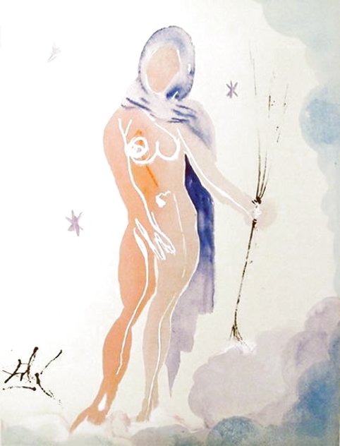 Zodiac: Virgo 1967 Limited Edition Print by Salvador Dali
