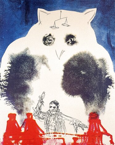Lawyer 1978 Limited Edition Print - Salvador Dali