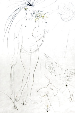 Hommage a Albrecht Durer Venus and Cupid 1971 (Early) Limited Edition Print - Salvador Dali