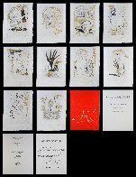 Les Amours Jaunes Complete Suite of 10 Etchings 1974 Limited Edition Print by Salvador Dali - 10