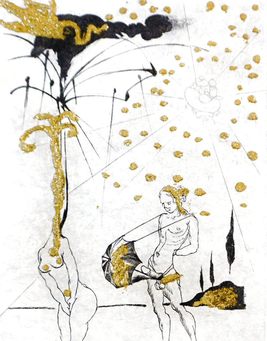 Les Amours Jaunes Complete Suite of 10 Etchings 1974 Limited Edition Print by Salvador Dali