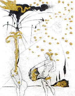 Les Amours Jaunes Complete Suite of 10 Etchings 1974 Limited Edition Print - Salvador Dali Les Amours Jaunes Complete Suite of 10 Etchings 1974 Limited Edition Print - Salvador Dali