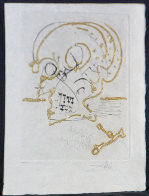 Les Amours Jaunes Complete Suite of 10 Etchings 1974 Limited Edition Print by Salvador Dali - 8