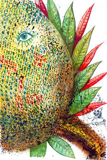 Vegetation Inedit (Pineapple) Ananas 1967 (Early) Limited Edition Print - Salvador Dali Vegetation Inedit (Pineapple) Ananas 1967 (Early) Limited Edition Print - Salvador Dali