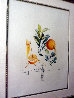 Les Fruits: Pamplemousse E'rotique (Grapefruit) Flordali 1969 (Early) Limited Edition Print by Salvador Dali - 1