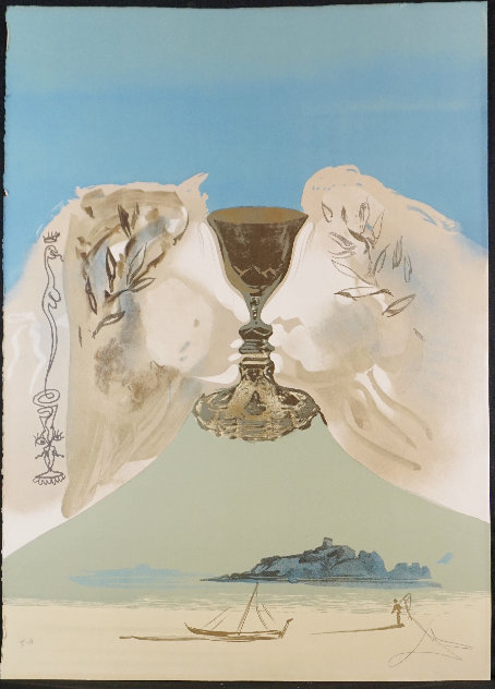Chalice of Love 1976 Limited Edition Print by Salvador Dali