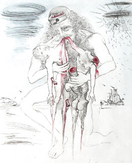Saturn 1963 (Early) Limited Edition Print - Salvador Dali Saturn 1963 (Early) Limited Edition Print - Salvador Dali