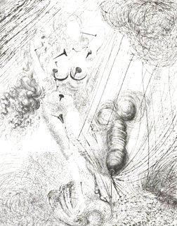Birth of Venus 1963 (Early) Limited Edition Print - Salvador Dali Birth of Venus 1963 (Early) Limited Edition Print - Salvador Dali