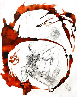 Mythology: Thesus and the Minotaur 1963 (Early) Limited Edition Print - Salvador Dali Mythology: Thesus and the Minotaur 1963 (Early) Limited Edition Print - Salvador Dali