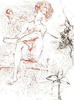 Narcissus 1963 (Early) Limited Edition Print - Salvador Dali Narcissus 1963 (Early) Limited Edition Print - Salvador Dali