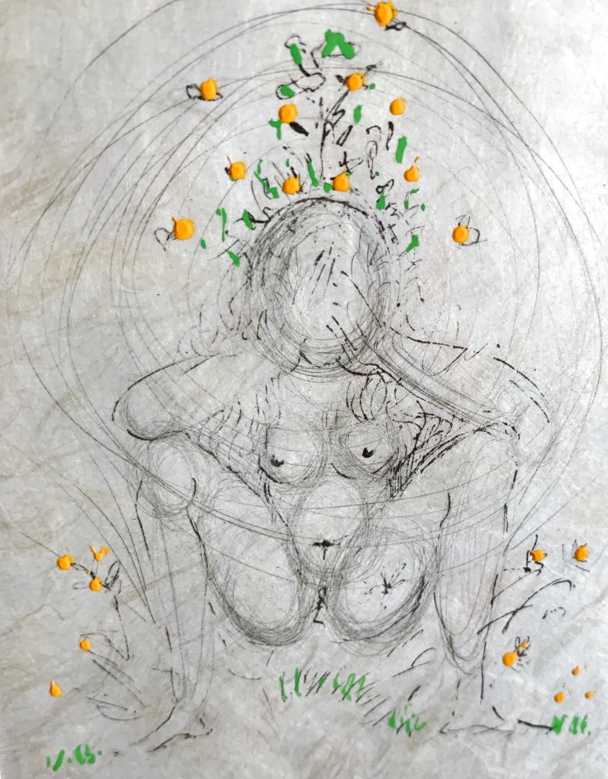 Petit Nus 1967 Early Limited Edition Print by Salvador Dali Petit Nus 1967 Early Limited Edition Print by Salvador Dali