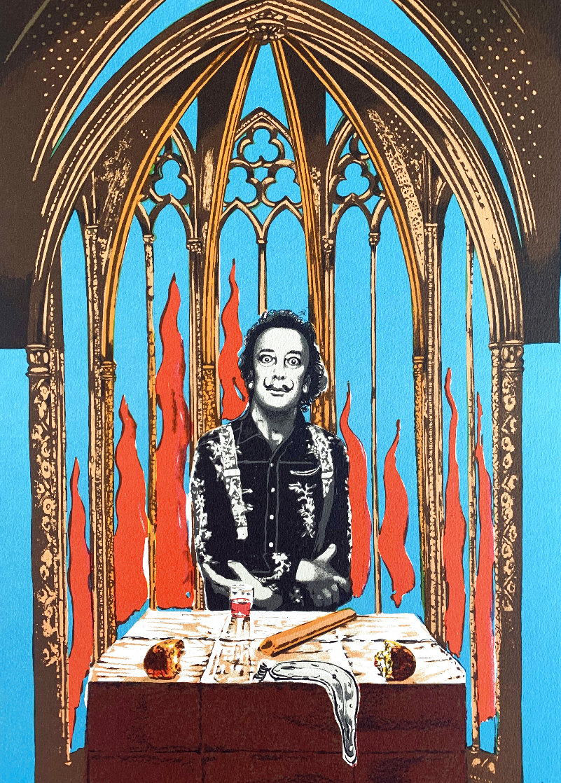 Dali's Inferno (Tarot the Magician) 1978 Limited Edition Print by Salvador Dali Dali's Inferno (Tarot the Magician) 1978 Limited Edition Print by Salvador Dali