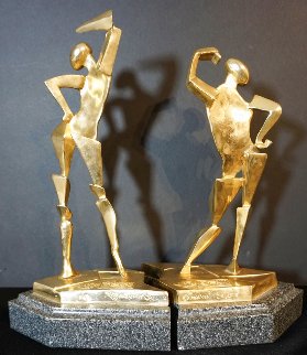 Day and Night Bronze Set of 2 Sculptures HC 14 in Sculpture - Salvador Dali Day and Night Bronze Set of 2 Sculptures HC 14 in Sculpture - Salvador Dali