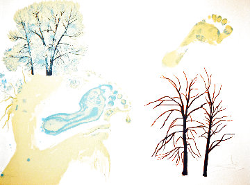 Seasons - Winter 1972 Limited Edition Print - Salvador Dali