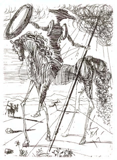 Spanish Immortal Series: Don Quixote Limited Edition Print - Salvador Dali Spanish Immortal Series: Don Quixote Limited Edition Print - Salvador Dali