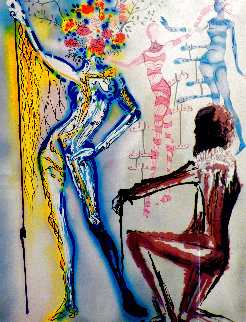 Fashion Designer 1980 HS Limited Edition Print - Salvador Dali Fashion Designer 1980 HS Limited Edition Print - Salvador Dali