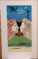 Lyle Stuart Tarot Cards Suite of 6 - 1978 - Early Limited Edition Print by Salvador Dali - 2