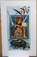 Lyle Stuart Tarot Cards Suite of 6 - 1978 - Early Limited Edition Print by Salvador Dali - 5