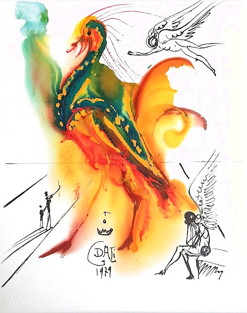 Le Grand Pavon - The Great Peacock 1996  Limited Edition Print by Salvador Dali