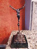 Christ of St John 1981 Bronze Sculpture 15 in Sculpture by Salvador Dali - 2