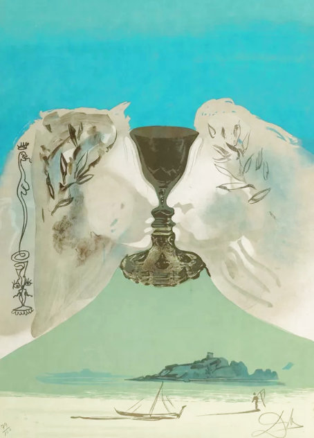 Chalice of Love EA 1976 HS Limited Edition Print by Salvador Dali